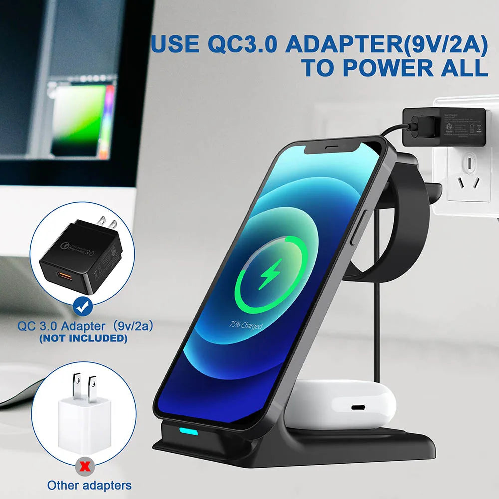 WIRELESS MOBILE CHARGER STAND