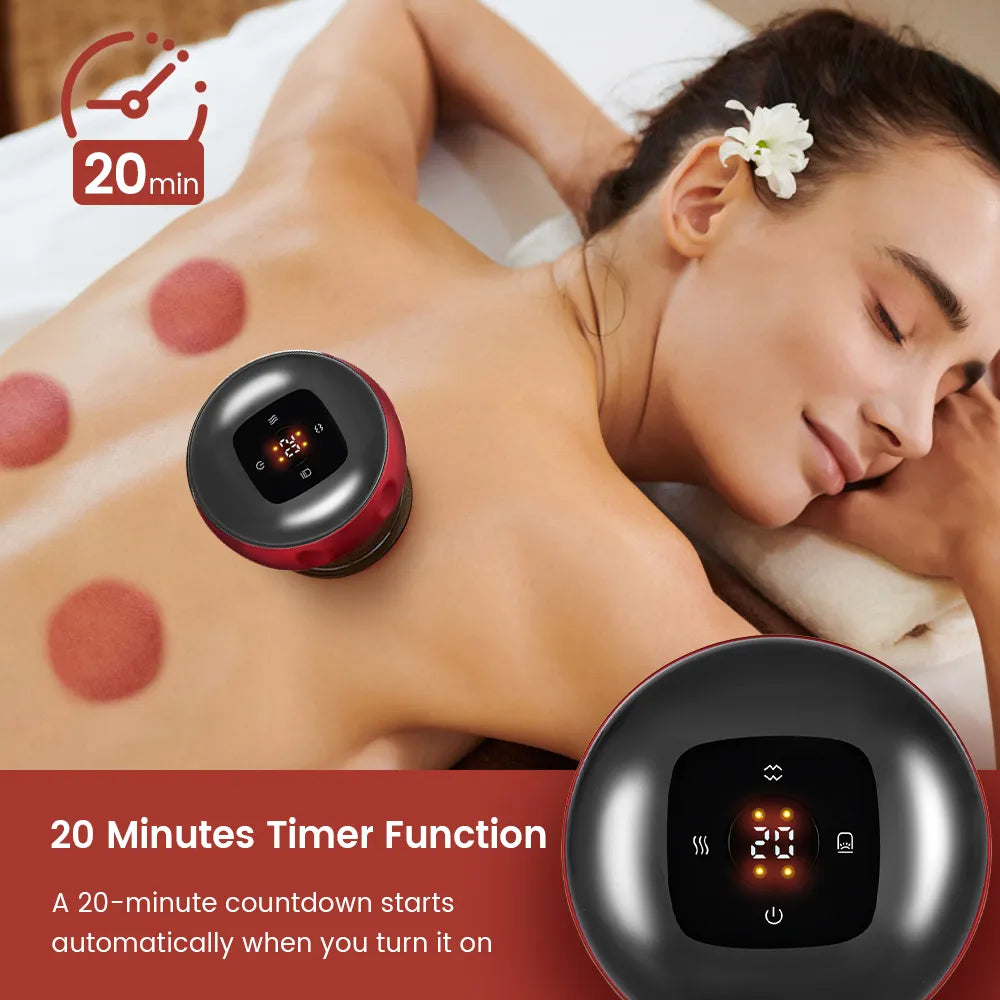 ELECTRIC VACUUM CUPPING MASSAGE DEVICE